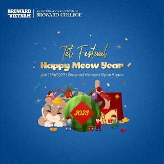 Sinh viên Broward Vietnam tổ chức Tết Festival Happy Meow Year